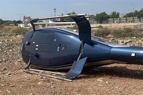 İzmirde helikopter kazası